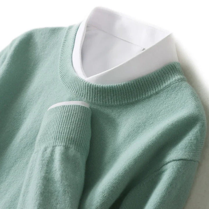 Lucy | Merino uld trøje med rund hals — 4