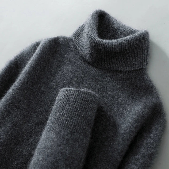 Olivia | Merino uld rullekravetrøje — 8