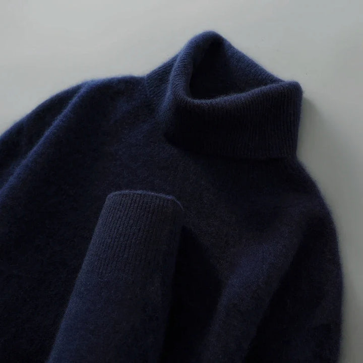 Olivia | Merino uld rullekravetrøje — 3