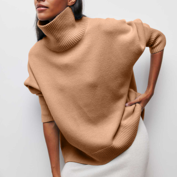 Ruth | Cashmere Luxe rullekravetrøje — 5