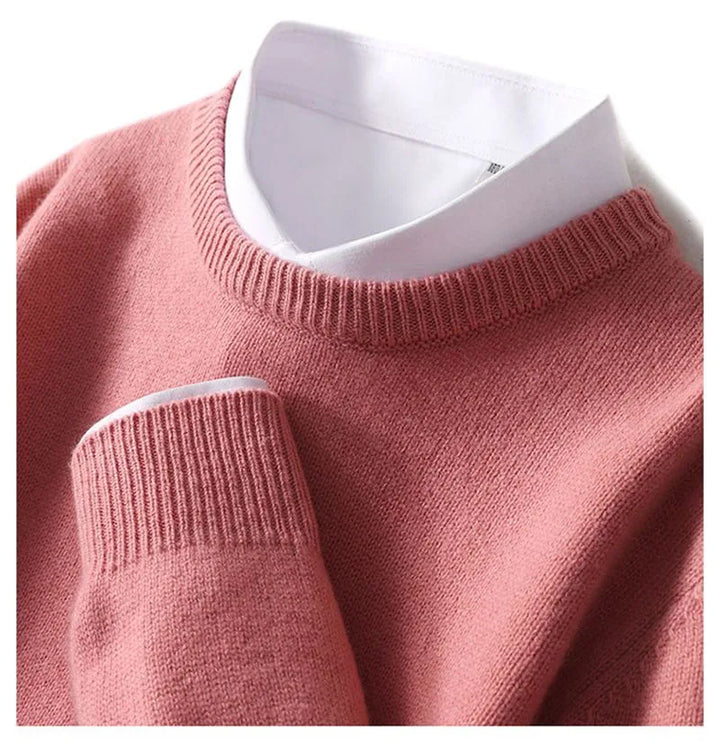 Lucy | Merino uld trøje med rund hals — 8