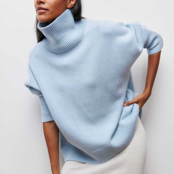 Ruth | Cashmere Luxe rullekravetrøje — 1