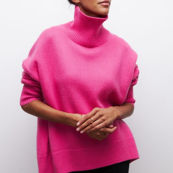 Ruth | Cashmere Luxe rullekravetrøje — 4