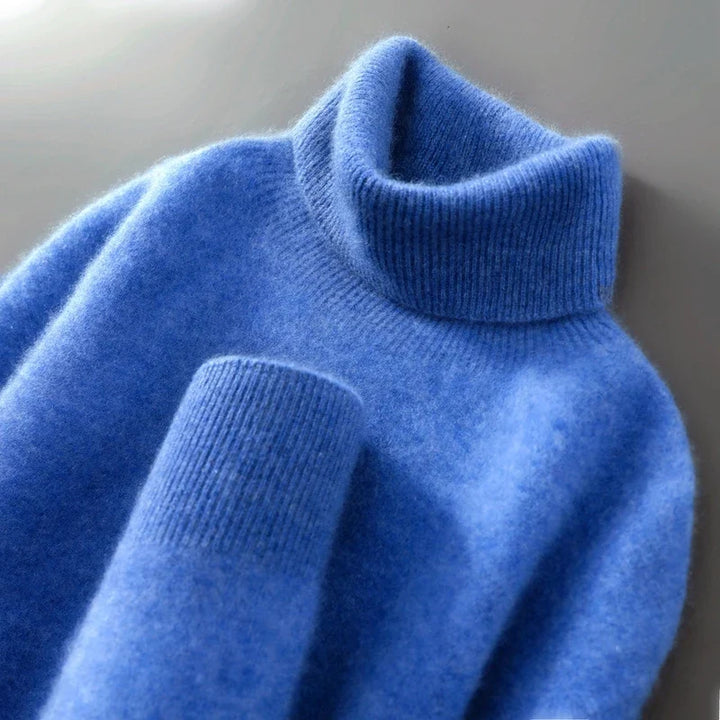 Olivia | Merino uld rullekravetrøje — 7