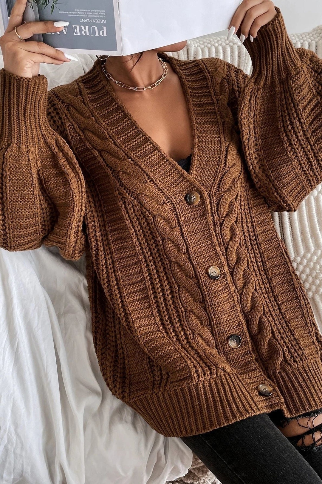 Saga | Oversize cardigan