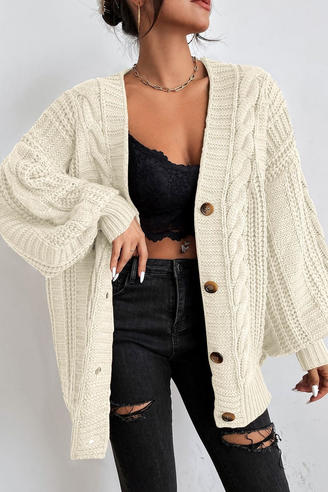 Saga | Oversize cardigan