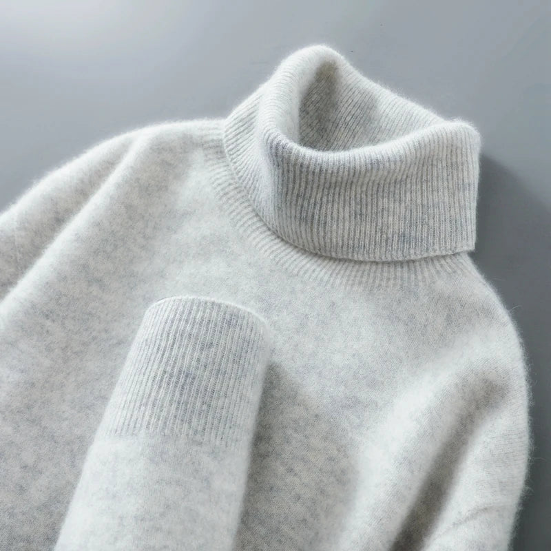 Olivia | Merino uld rullekravetrøje — 4