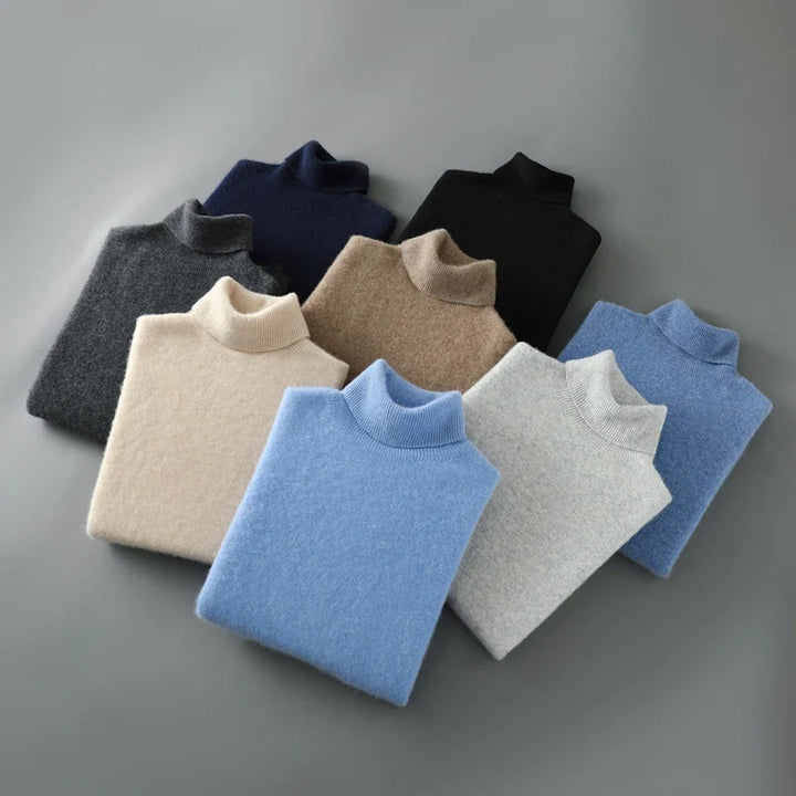 Olivia | Merino uld rullekravetrøje — 9