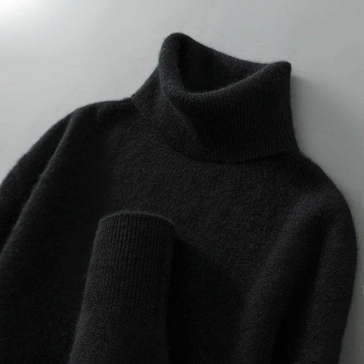 Olivia | Merino uld rullekravetrøje — 5