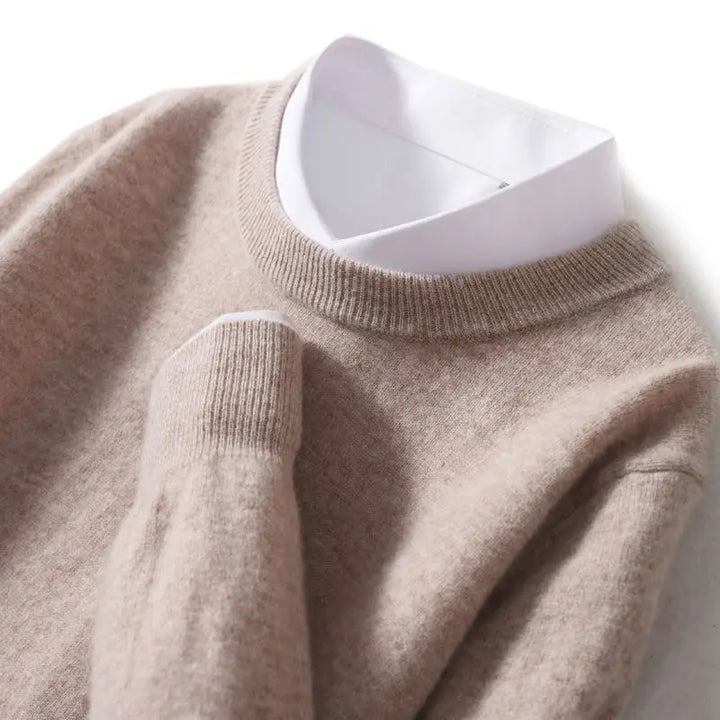 Lucy | Merino uld trøje med rund hals — 1