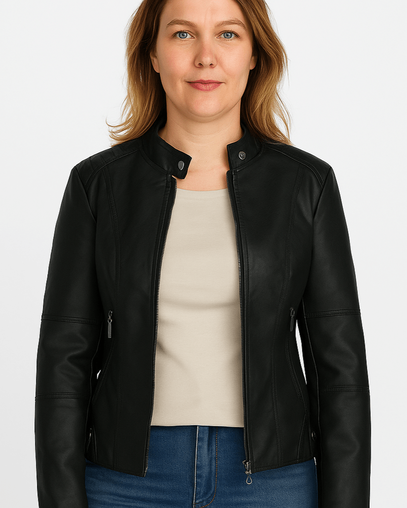 Freja Andersen | Læderjakke