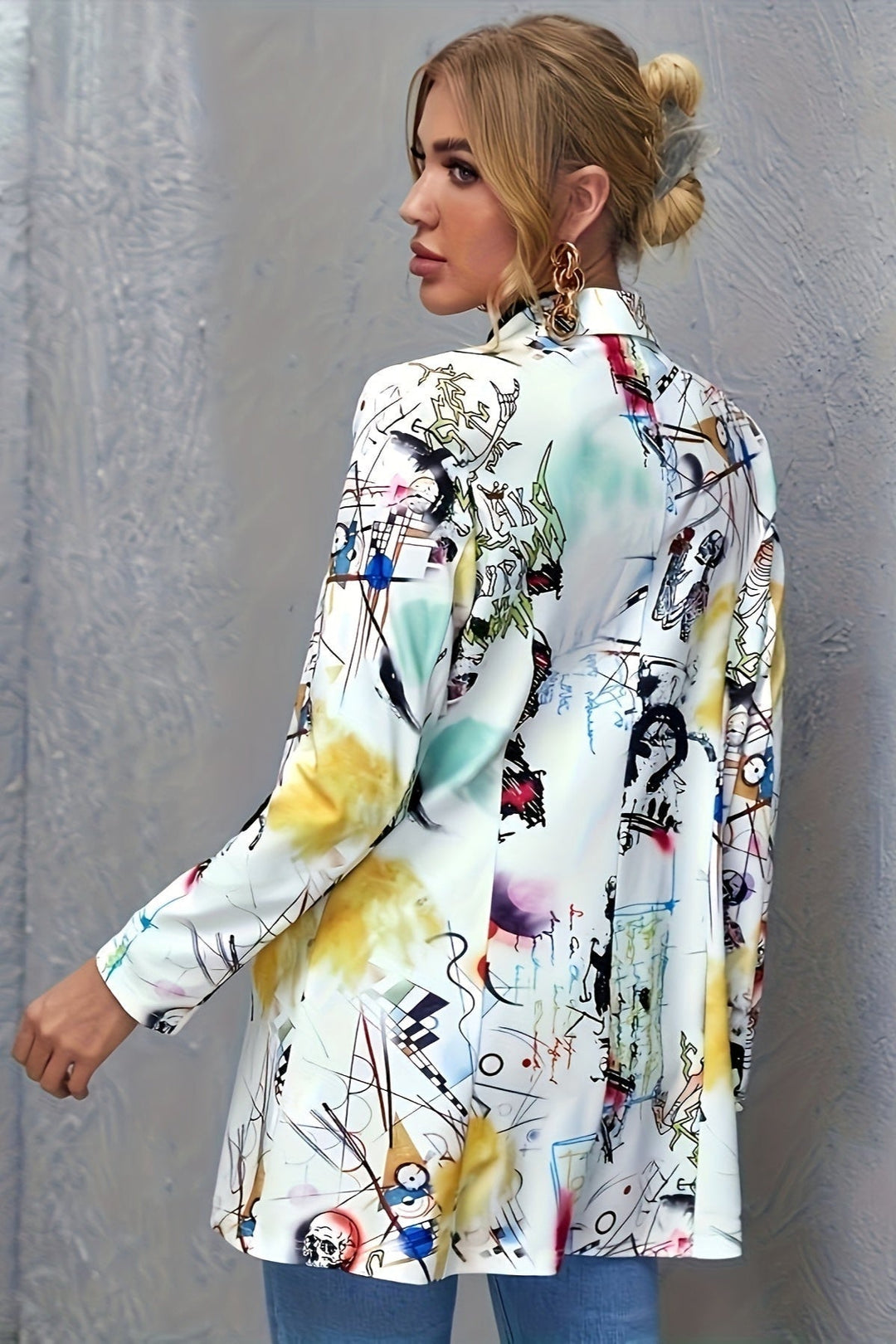 Freja Andersen | Graffiti blazer