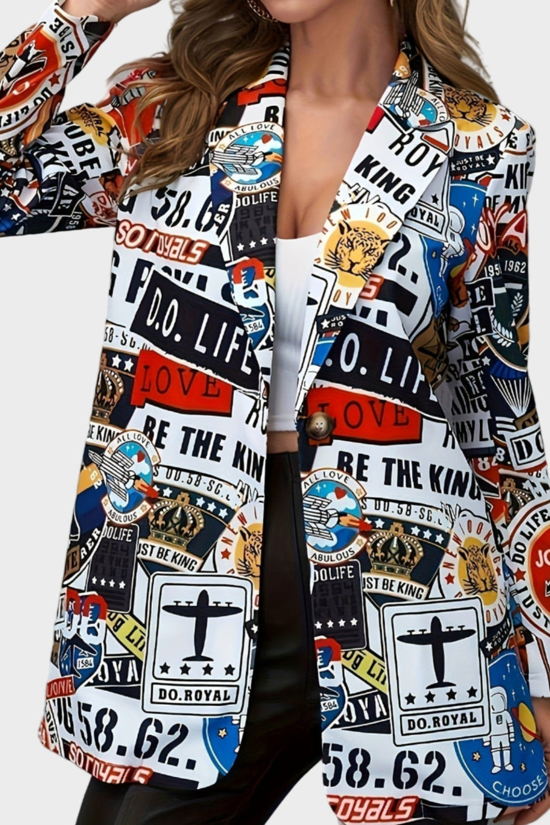 Freja Andersen | Graffiti blazer