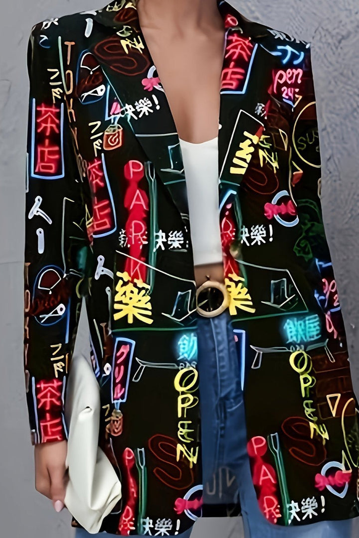 Freja Andersen | Graffiti blazer