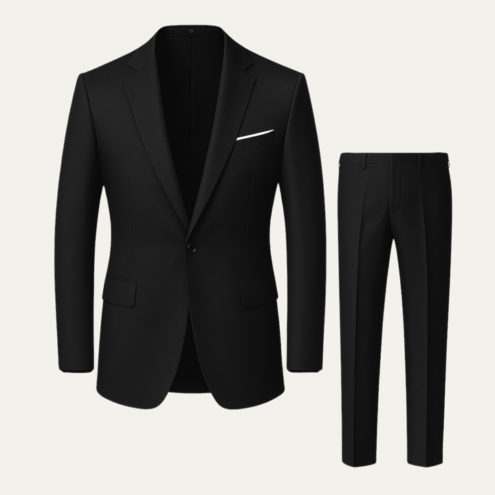 Freja Andersen | Herre Elegant slim fit jakkesæt sæt - business blazer & bukser