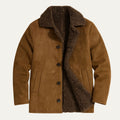 Ashen Shearling frakke | herre klassisk vinter frakke