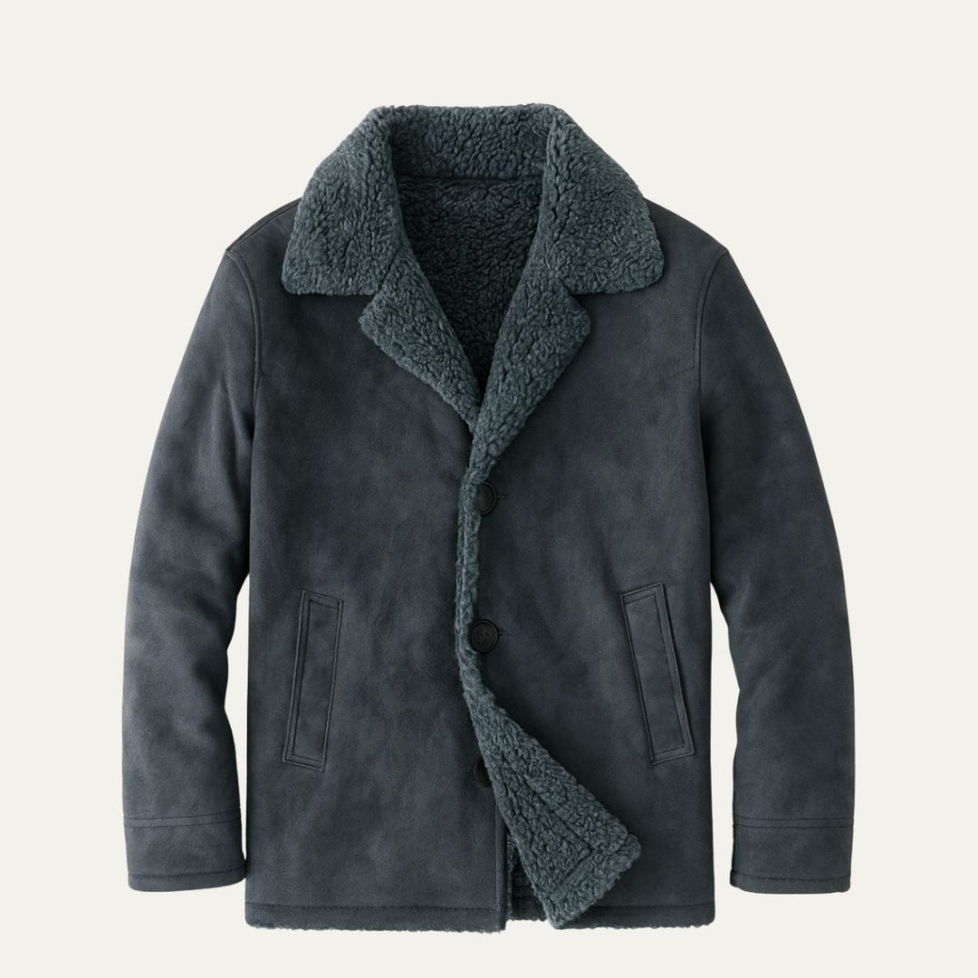 Aspen Shearling frakke - herre klassisk vinter Overcoat