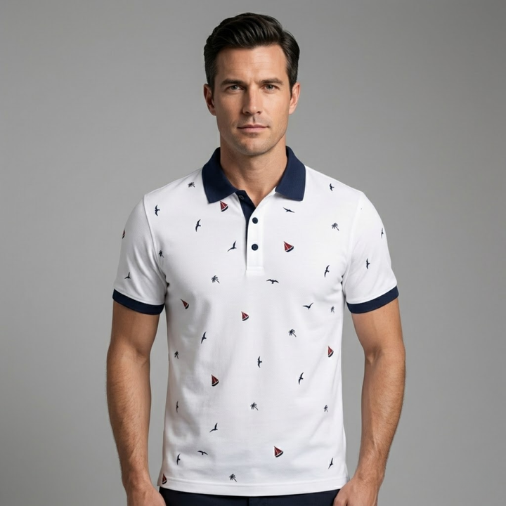 Freja Andersen | Herre golfpoloshirt