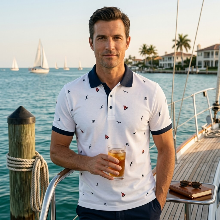 Freja Andersen | Herre golfpoloshirt