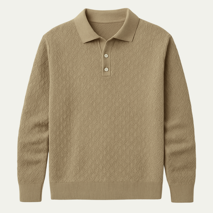 Willowbrook | Herre Stylish strik polo trøje