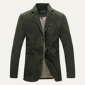 Freja Andersen | Herre afslappet let smal pasform bomuld blazer