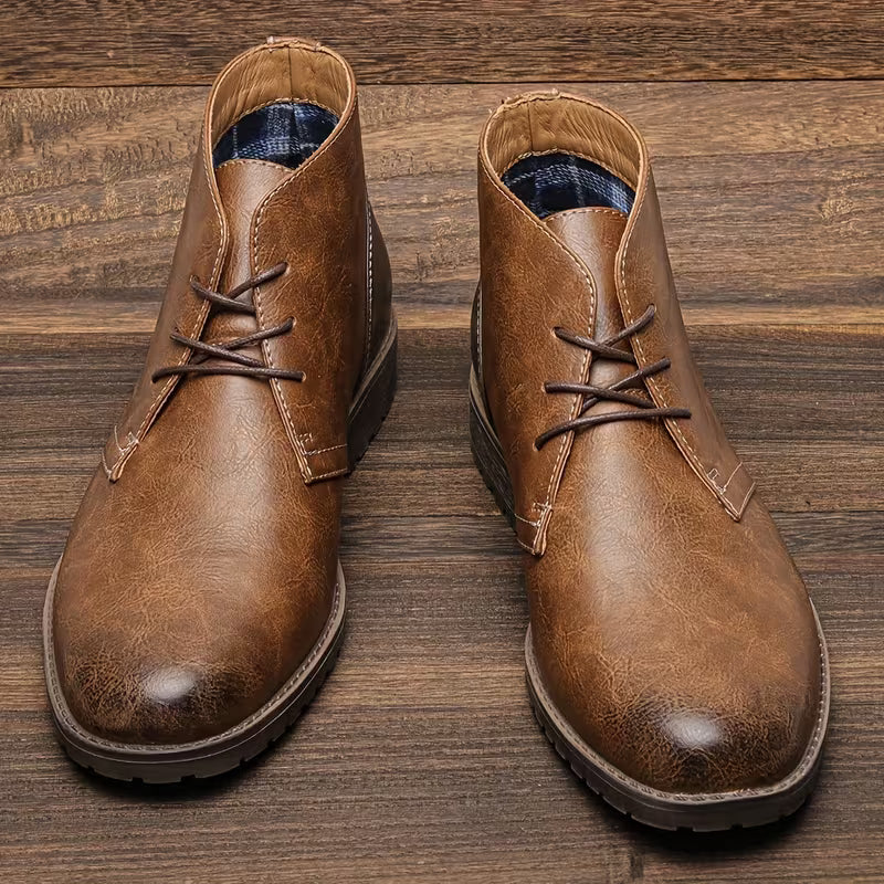 Elderpine | Herre Elegant vintage stilren læder støvler
