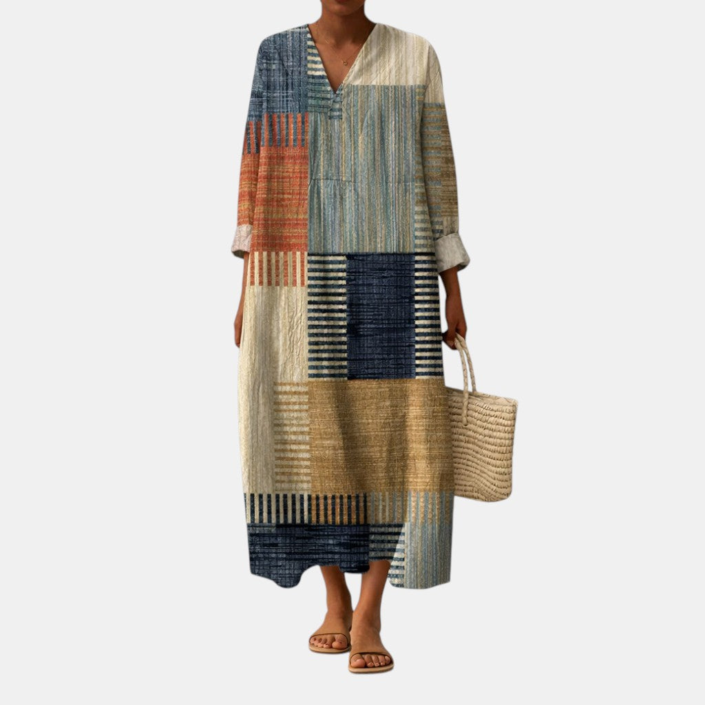 Ana™ | Kjole med abstrakt print – billede 2
