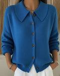 Vespera™ | Cardigan med knapkrave