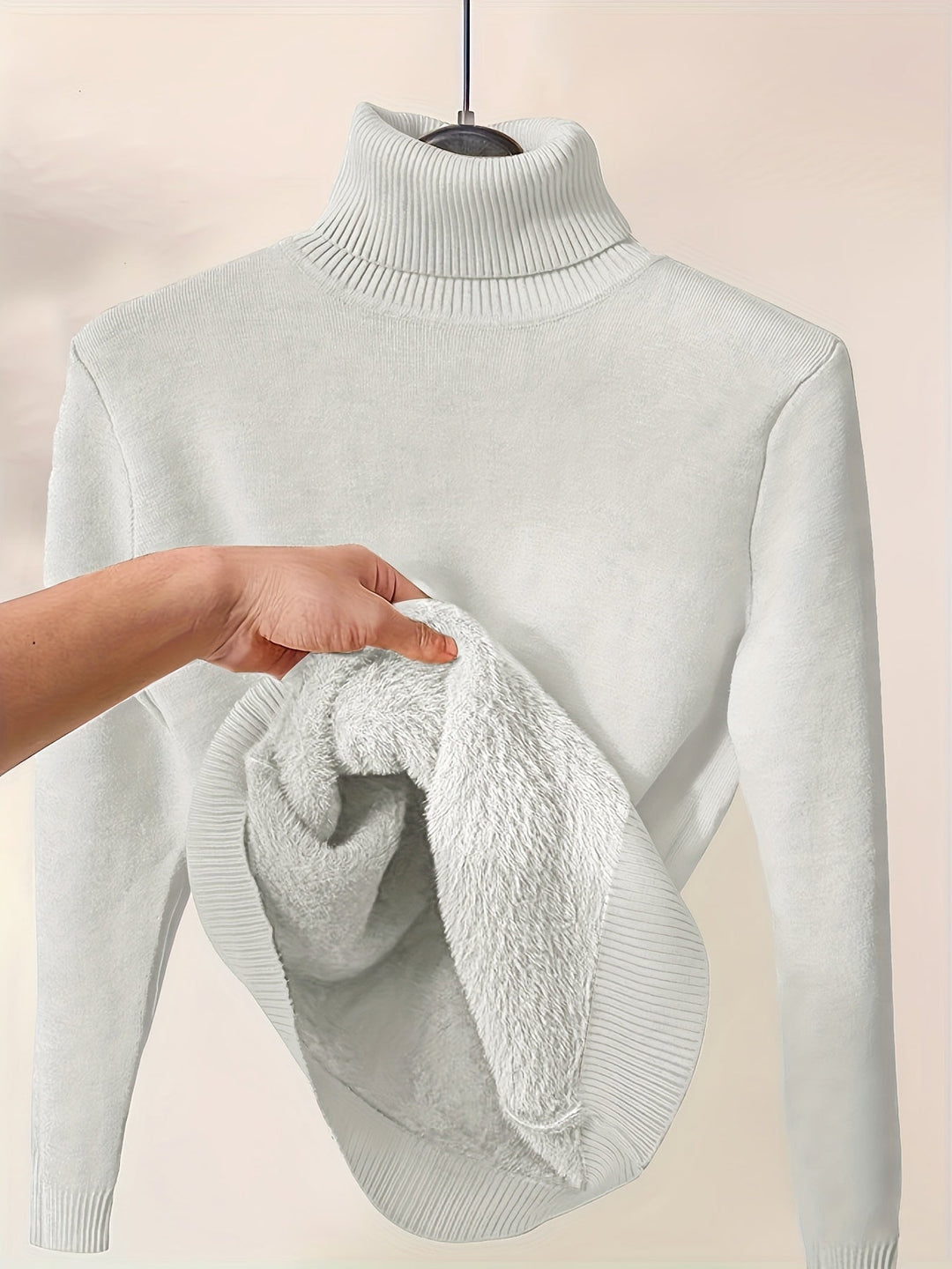 Zerra | Blød Turtle Neck Pullover Jumper — 3
