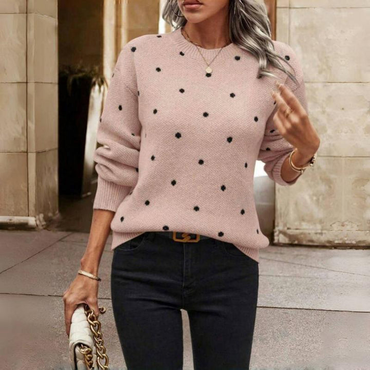 Esmee | Klassisk prikket sweater — 4
