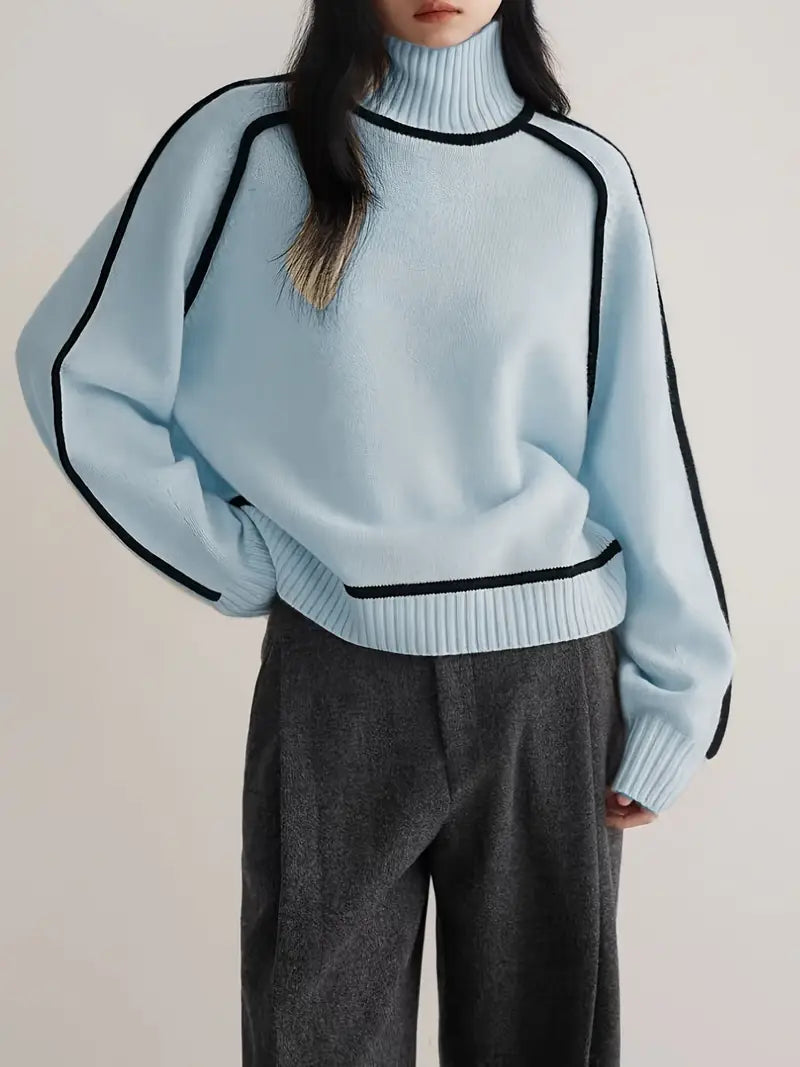 Donna | Cashmere elegant rullekrave sweater — 4