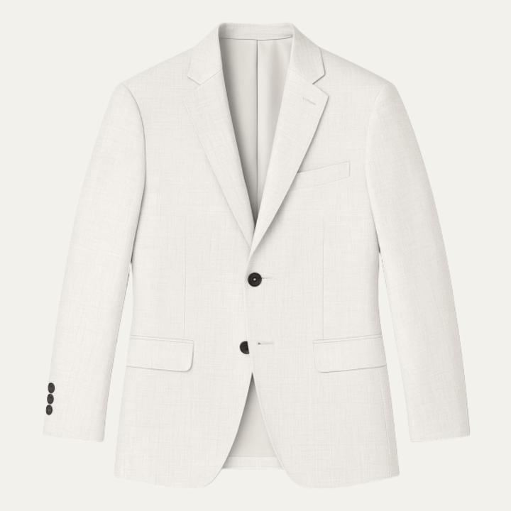 Freja Andersen | Herre stilren afslappet slim fit bomuld blazer