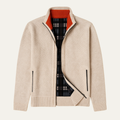 Cala Luna herre stående krave strik Zip cardigan
