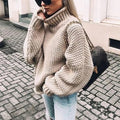 Celine - Chunky Knit rullekravetrøje