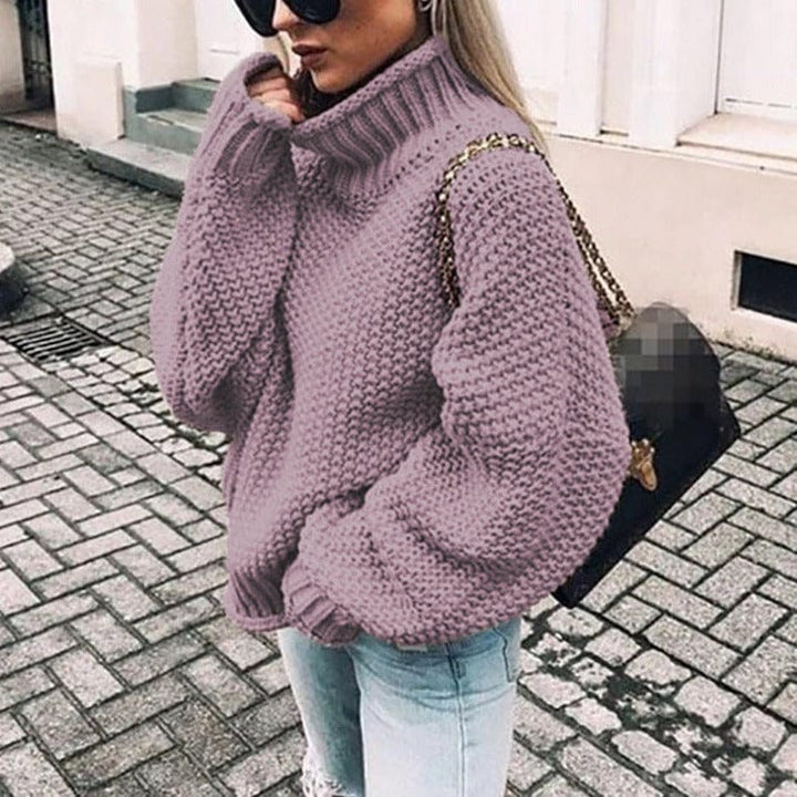Celine - Chunky Knit rullekravetrøje — 4