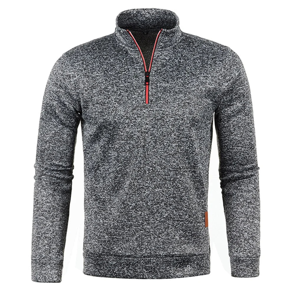 Highland halv lynlås trøje - fleecetrøje-sweatshirt til mænd