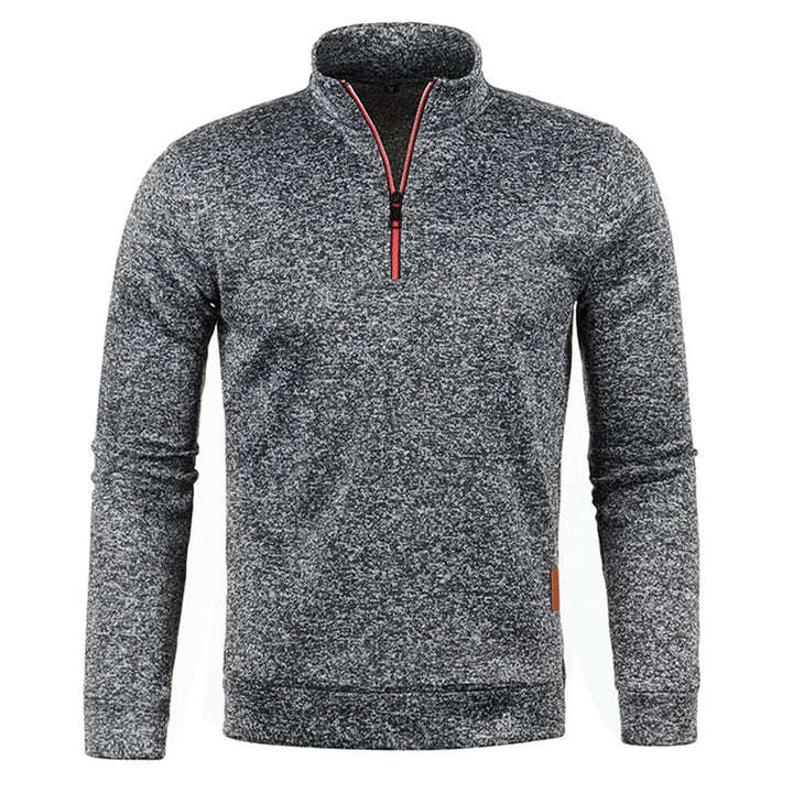 Highland halv lynlås trøje - fleecetrøje-sweatshirt til mænd
