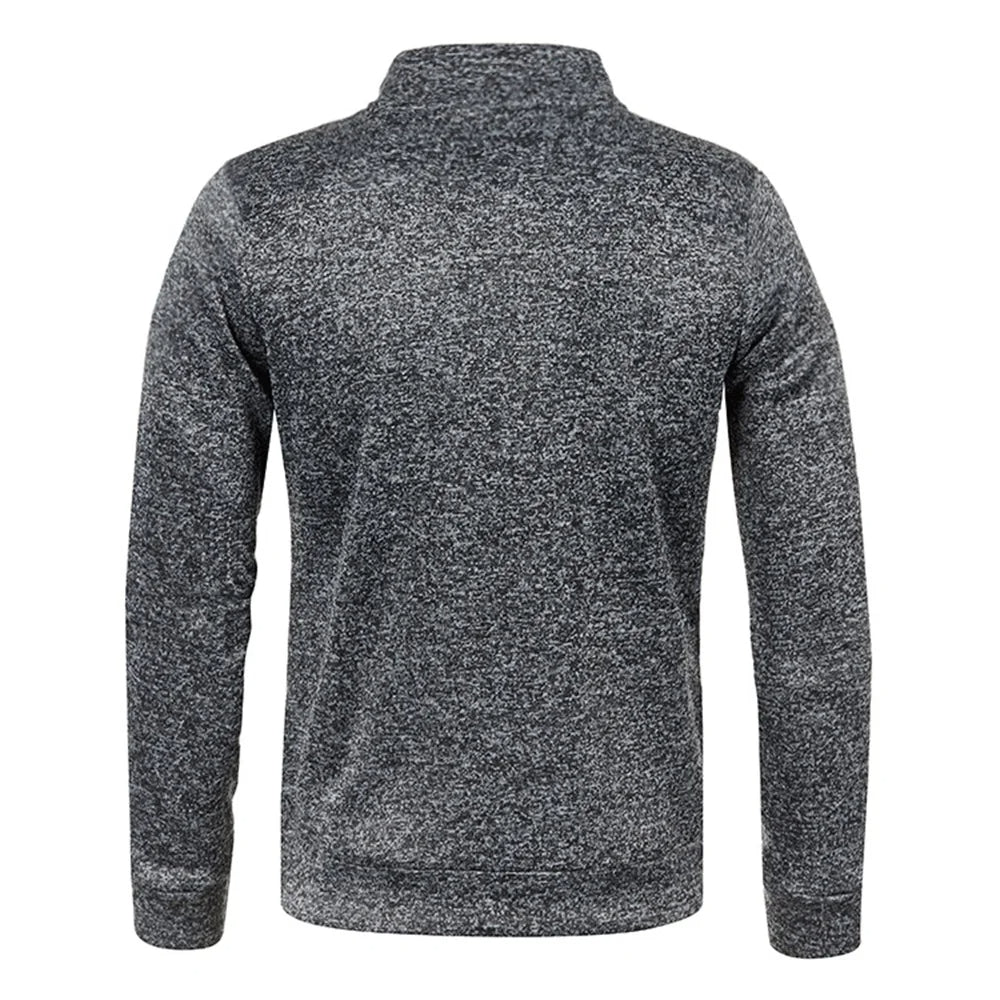 Highland halv lynlås trøje - fleecetrøje-sweatshirt til mænd