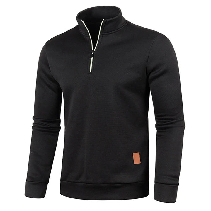 Highland halv lynlås trøje - fleecetrøje-sweatshirt til mænd