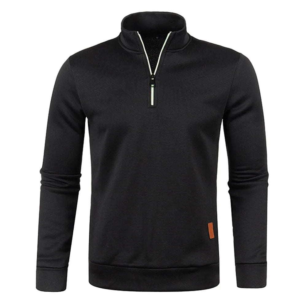 Highland halv lynlås trøje - fleecetrøje-sweatshirt til mænd