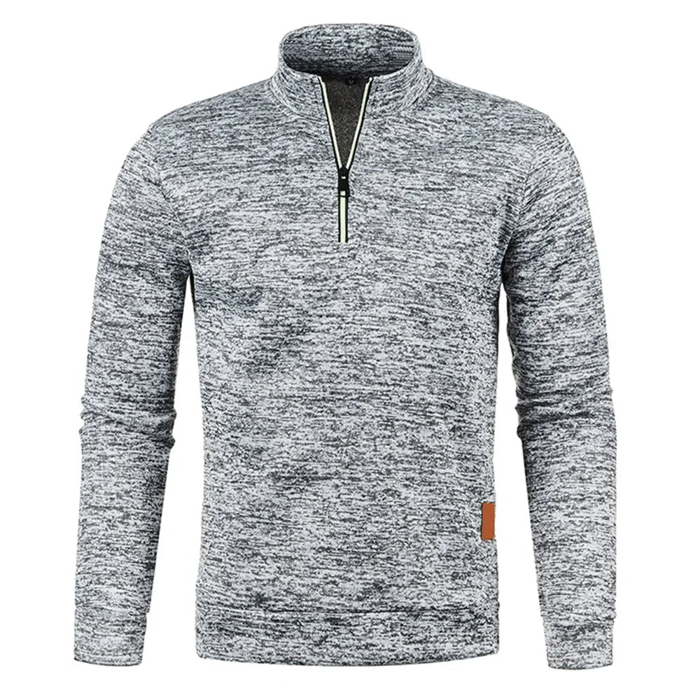 Highland halv lynlås trøje - fleecetrøje-sweatshirt til mænd