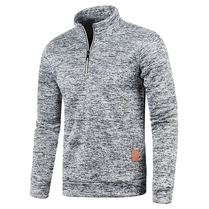 Highland halv lynlås trøje - fleecetrøje-sweatshirt til mænd