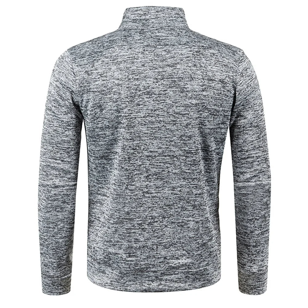 Highland halv lynlås trøje - fleecetrøje-sweatshirt til mænd