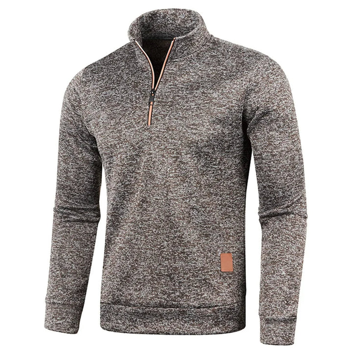 Highland halv lynlås trøje - fleecetrøje-sweatshirt til mænd
