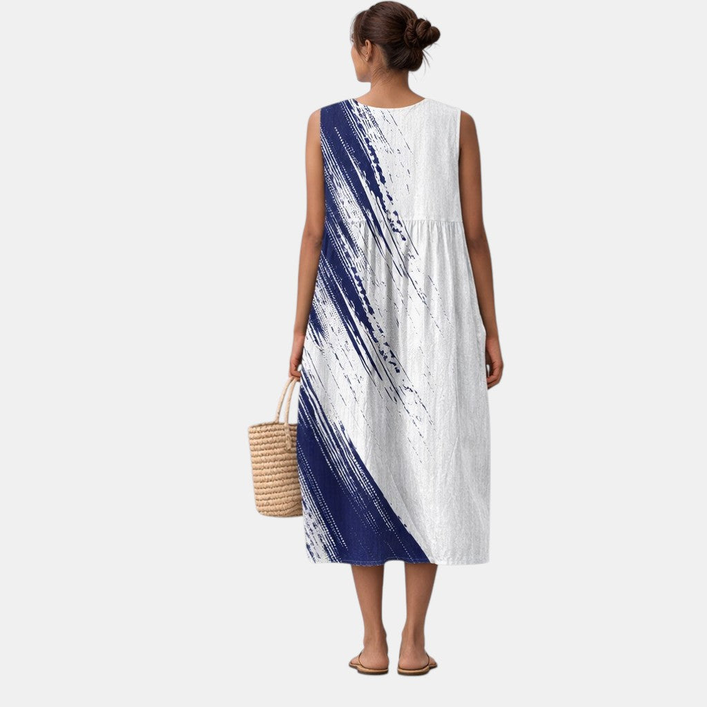 Elena™ | Elegant midi-kjole til hverdagen – billede 3