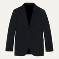 Freja Andersen | Herre varm fleeceforet tekstureret vinter blazer