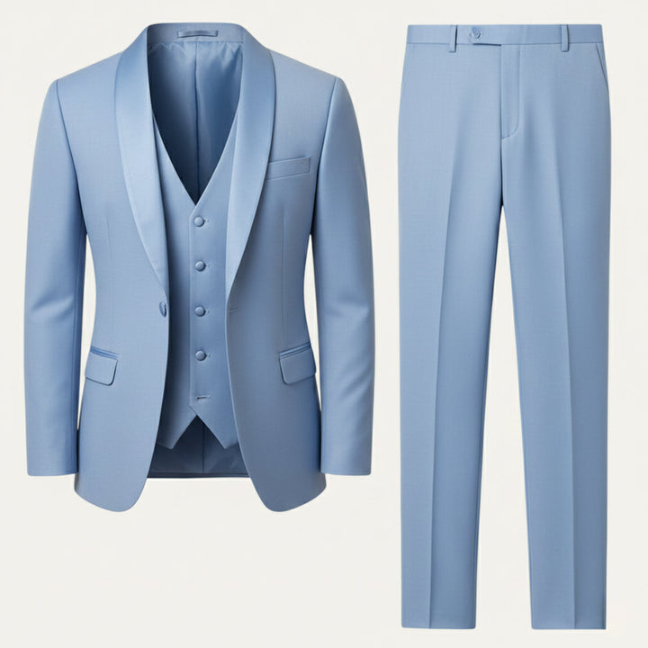 Freja Andersen | Herre 3 Piece jakkesæt - Elegant slim fit Formal Tuxedo sæt