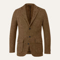 Freja Andersen | Herre enkeltknappet uld sildeben tweed blazer