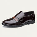 Freja Andersen | Herre Patent læder loafers | luksus Slip On formel kjole Shoe