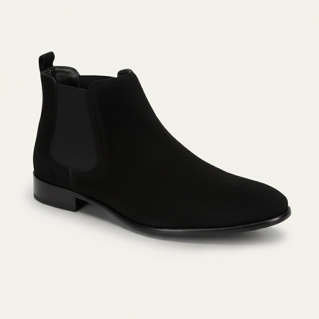 Vienna | Herre ruskind Chelsea-støvler - Elegant Slip On sko